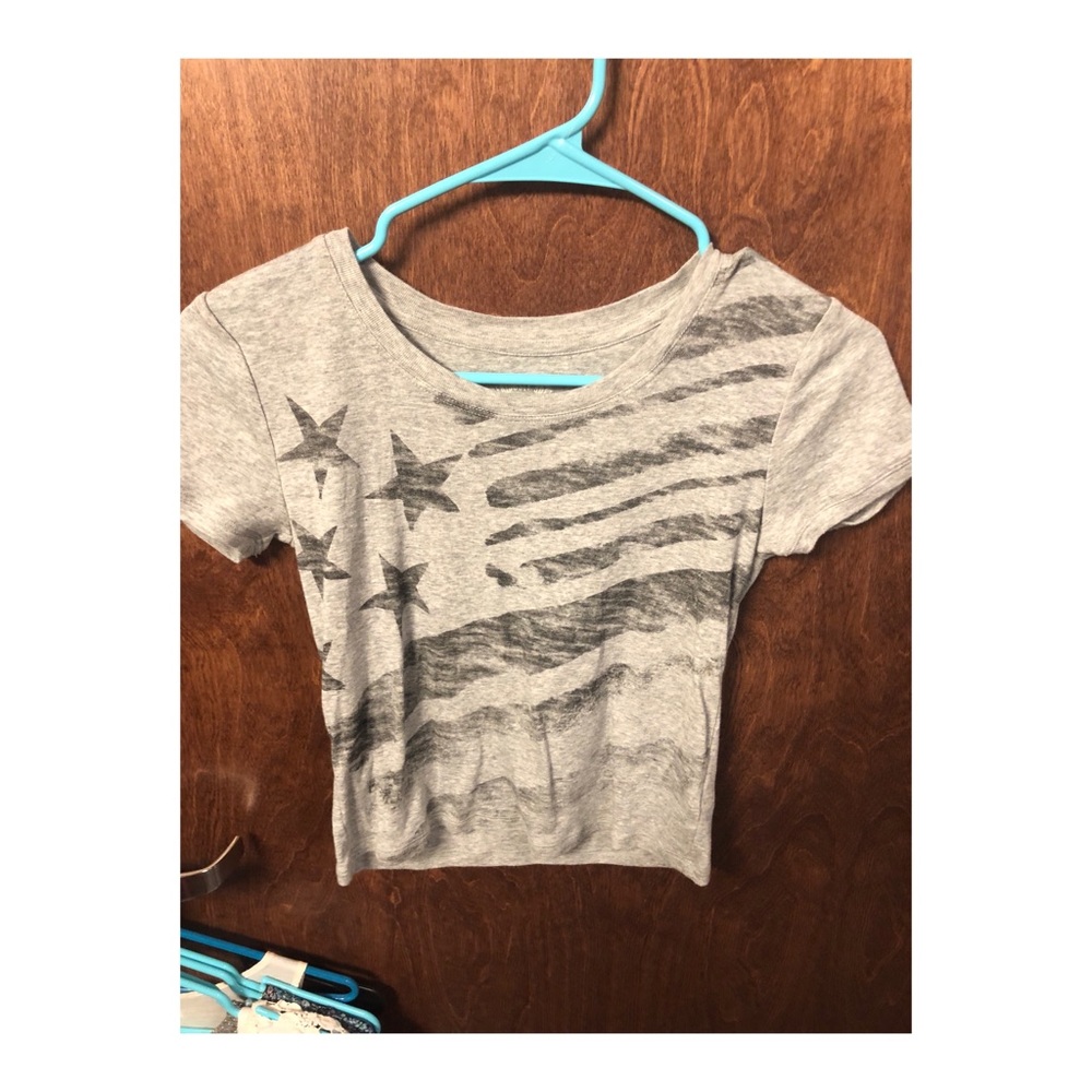 USA Baby Cropped Tee